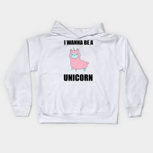 Alpaca Unicorn Kids Hoodie